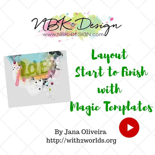 Video Tutorial Start to Finish Layout with Magic Templates