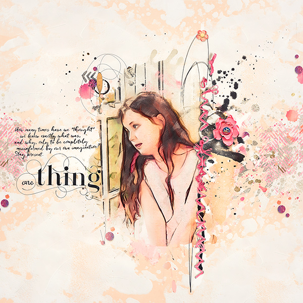 One Thing {Mini} inspiration – One thing by Marianne