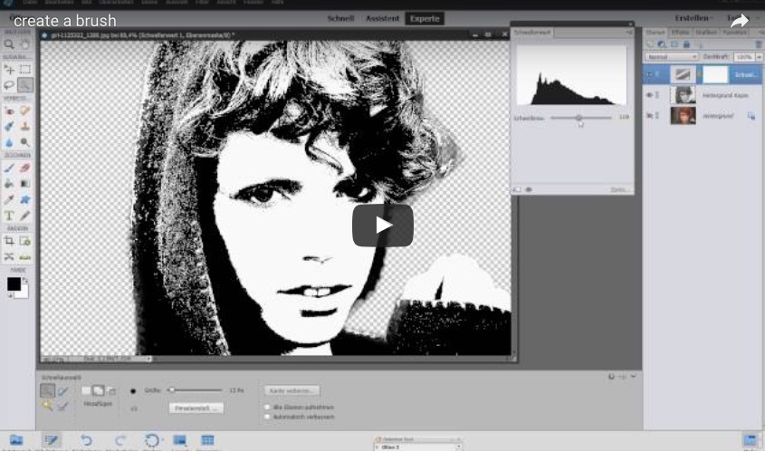 A little video tutorial – How to create a Brush