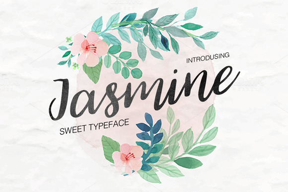 Jasmine ~ FEEE Script Font
