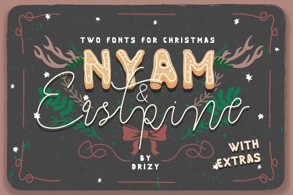 NYAM & Eastpine + Extras – FREE Font of the Week