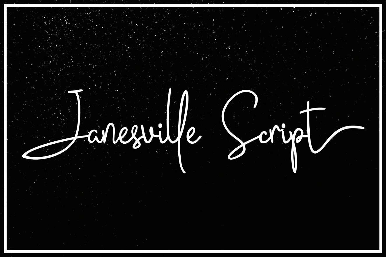 Janesville Script FREE this week