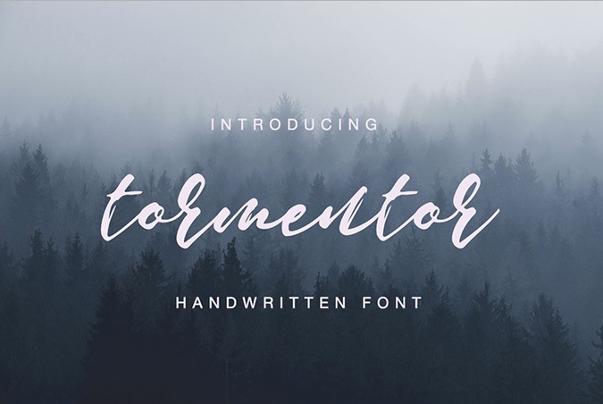 Tormentor Handwritten Font — download free font