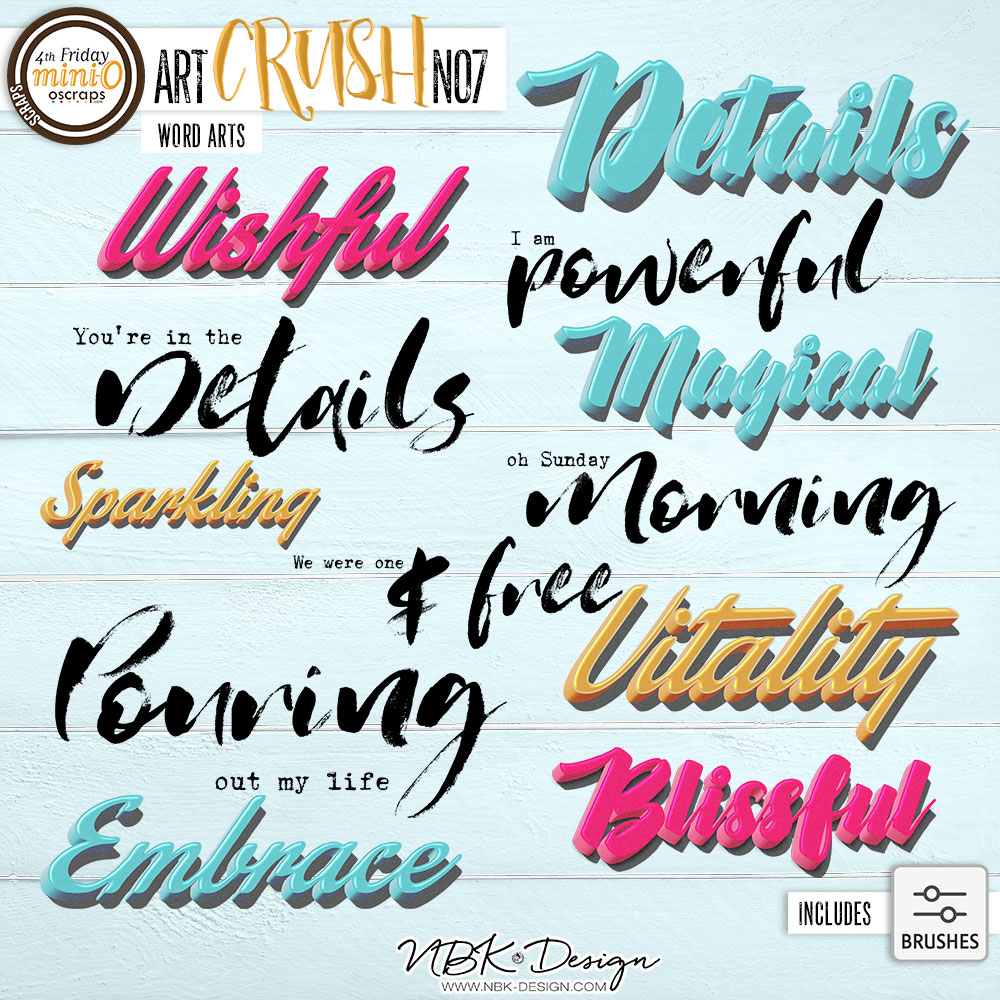 artCrush No7 – 44% off for a short time