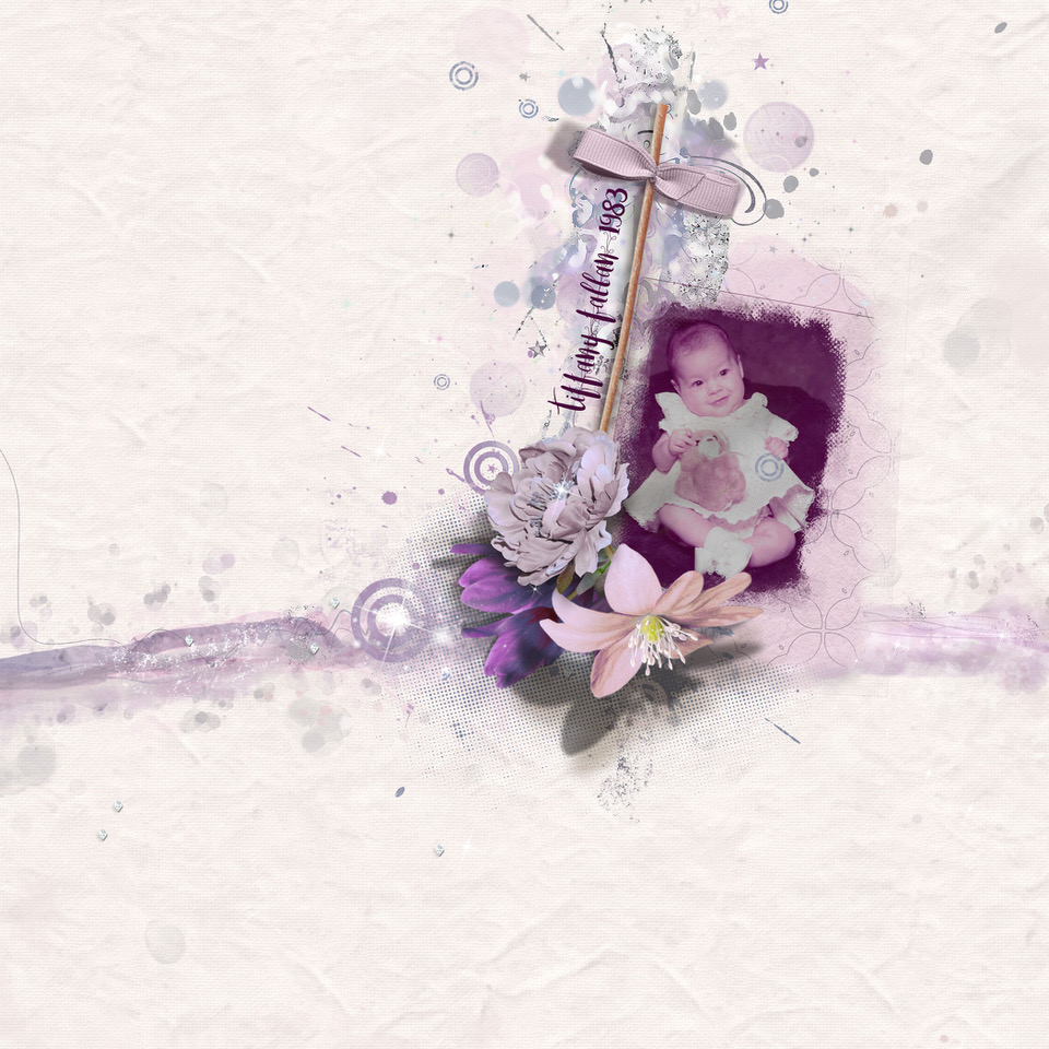Lavender Treasure layout inspiration by Danesa