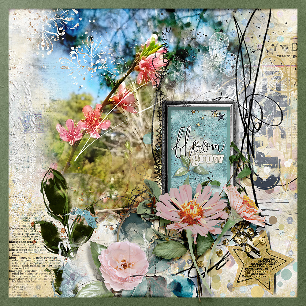 Poppin’ Blossoms – Inspiration by Cindy