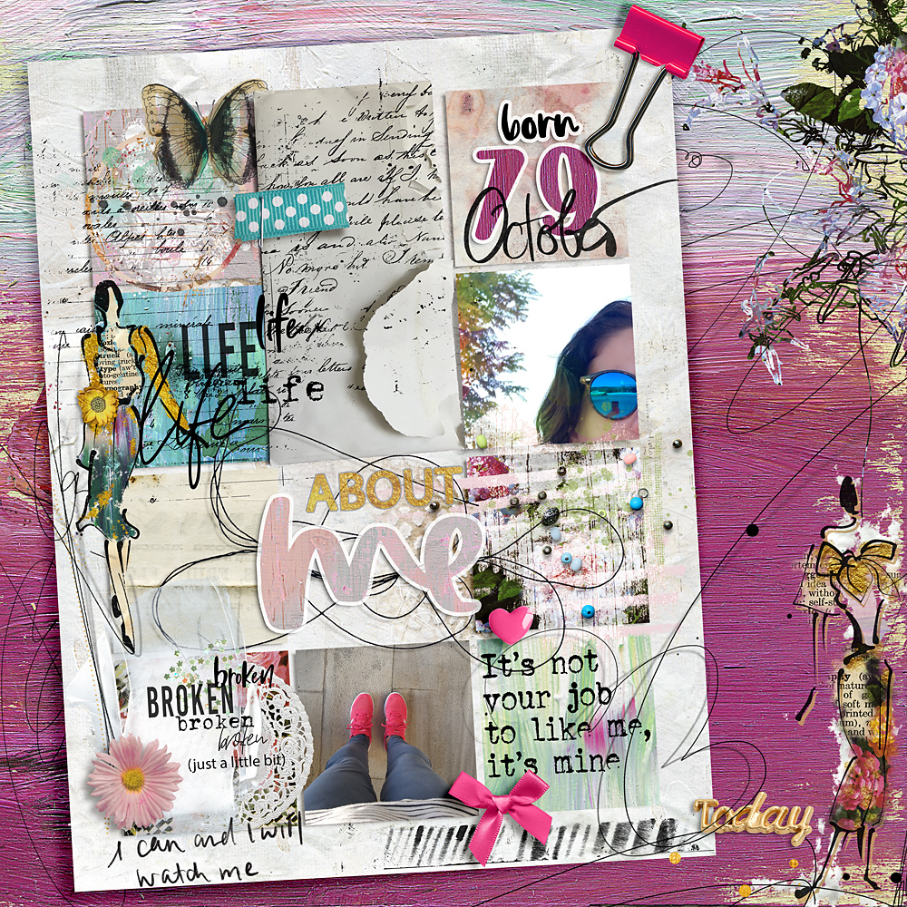 Easy peasy with an artsy twist – Inspiration by Cindy
