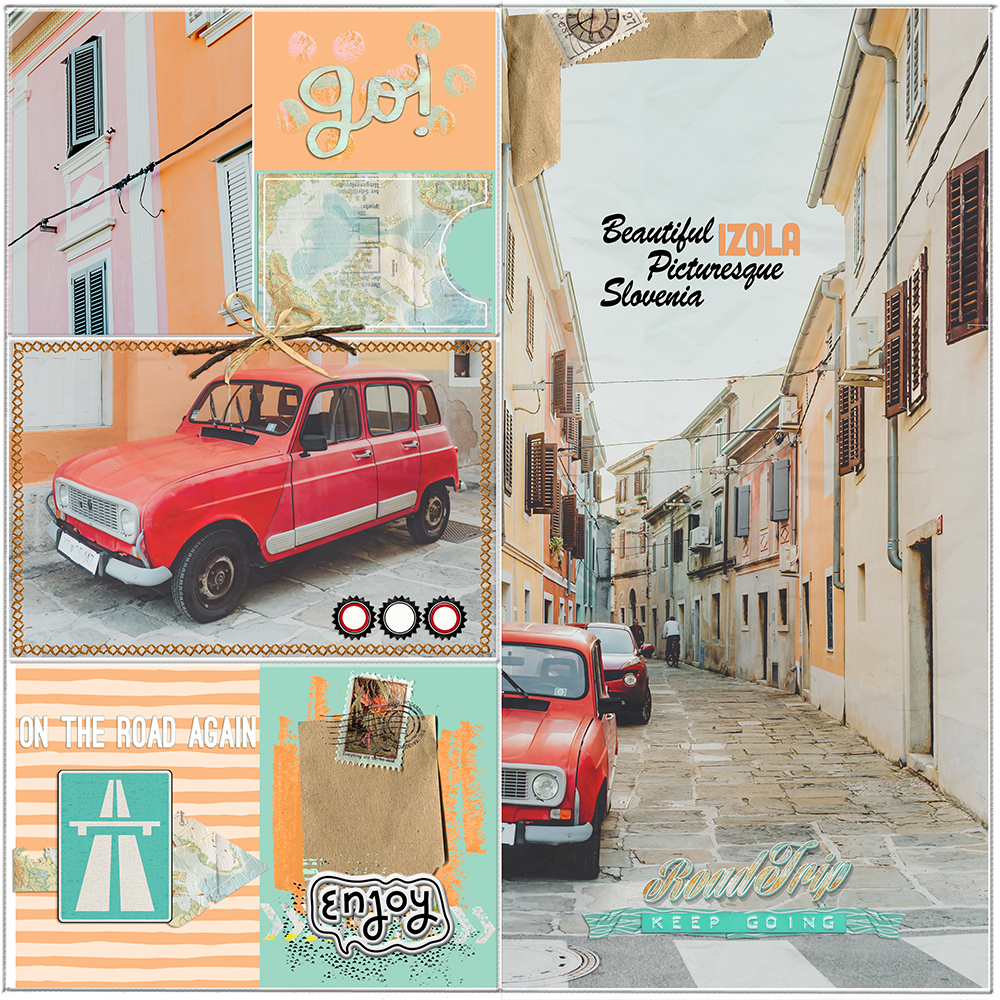 Layout inspiration for the Easy Peasy new products by Marianne